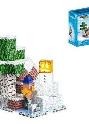 Магнітний конструктор «блоки minecraft» (46 елементами)