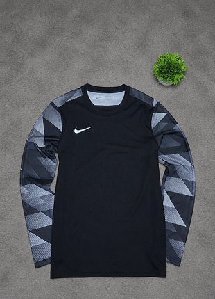 Спортивна кофта чоловіча nike dri-fit чорна/лонгслів nike