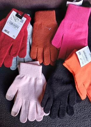 Перчатки женские теплые