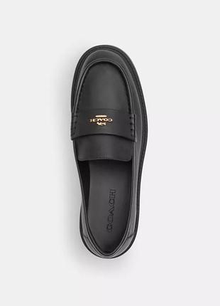 Coach lucy loafer  cch95  кожаные иуфли лоферы /0000h/