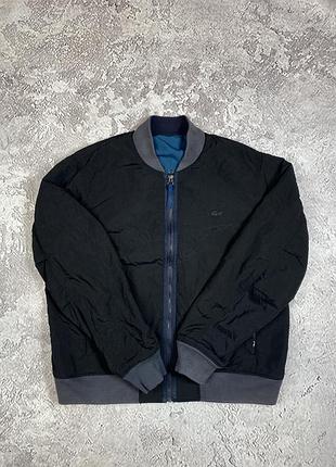 Куртка lacoste м розмір чоловіча двостороння куртка lacoste чоловічий бомбер lacoste