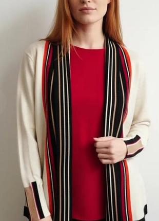 Жіночий джемпер burberry з шарфом, бежевий