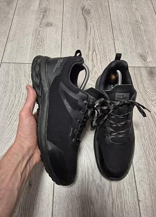 Кросівки чоловічі jack wolfskin woodland shell texapore low,42