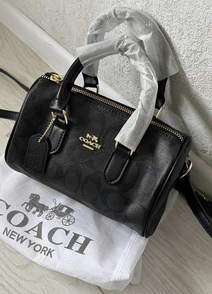 Жіноча сумка коач coach mini rowan