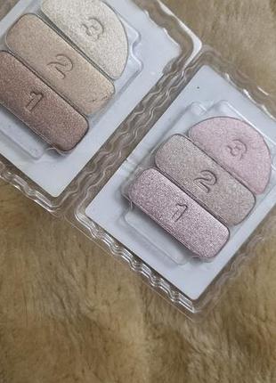 Тени для век,  трехцветные l'oréal paris color appeal trio pro 316- 317