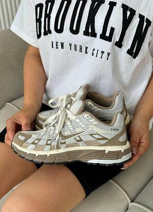 Кросівки жіночі nike p-6000 khaki