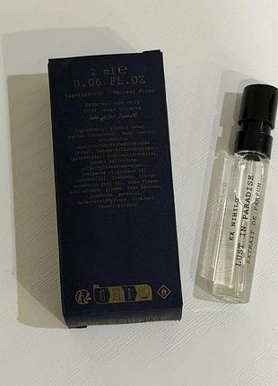 Пробник парфумів ex nihilo lust in paradise extrait de parfum 2 мл 2