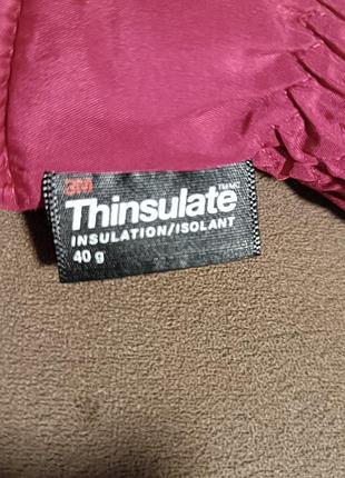 Зимние лыжные перчатки thinsulate 4