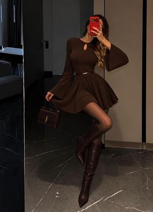 Женское платье из ангоры