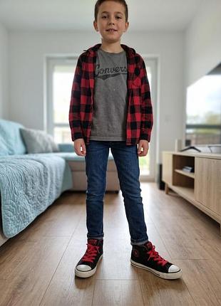 Оригінальні кеди converse chuck taylor all star mid, р. 33.5 (20.5 см)