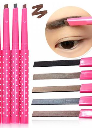 Механічні олівці для брів fairy girl eyebrow pencil номер 2,3,05.