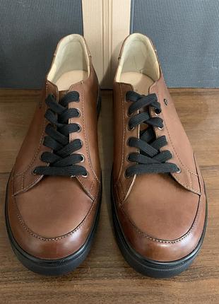 Нові чоловічі шкіряні кеди finn comfort, німеччина, р. 44, устілка 29 см