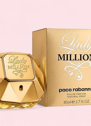 Paco rabanne lady million 80 мл