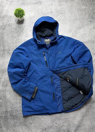 Чоловічий пуховик парка jack wolfskin down puffer jacket
