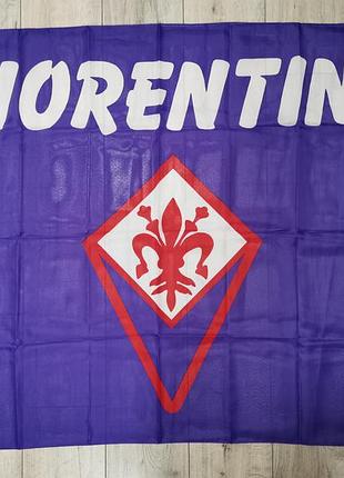 Fiorentina футбольный флаг баннер