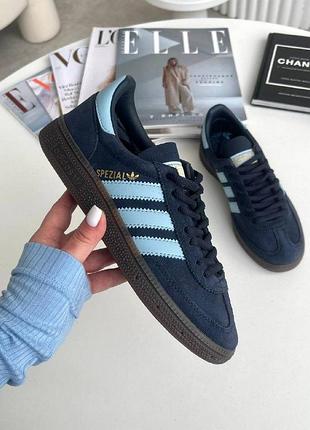Кроссовки женские adidas spezial navy blue