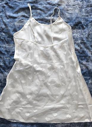 Комбінація  l-xl,з прозорою привабливою спинкою