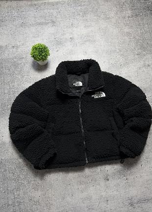 Жіночий пуховик the north face teddy sherpa down puffer jacket