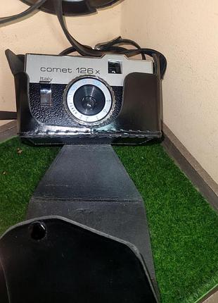 Ретро фотоаппарат boots comet 126x (италия) в идеале + родной чехол