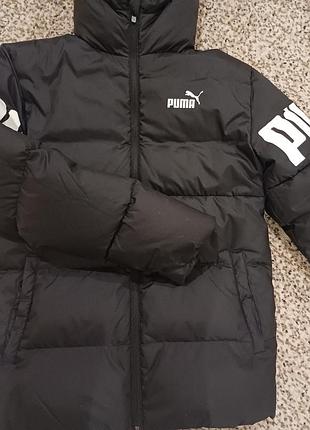 Пуховик чоловічий puma чорний 3