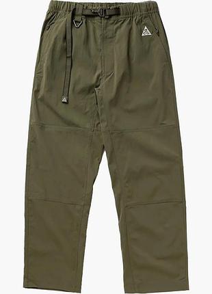 Брюки мужские nike acg hiking pants olive fn2450-222