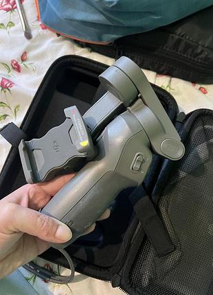 Тримач та штатив dji osmo mobile 3 триосьовий складаний стабілізатор для смартфона