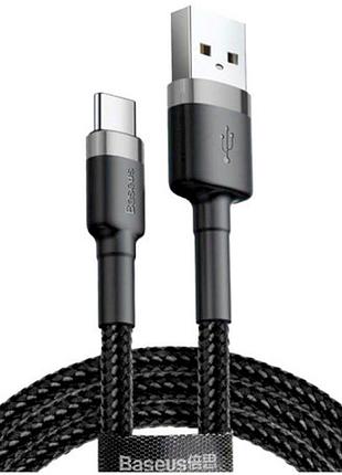 Кабель baseus 100w usb to type-c 20v 5a 1m black