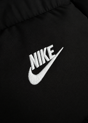 Куртка зима nike чорна 8