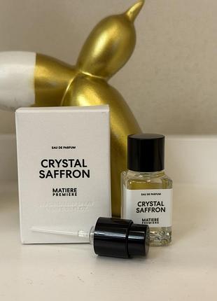 Matiere premiere crystal saffron  парфумована вода