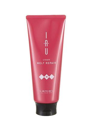 Крем для відновлення всіх типів волосся особливо кучерявих lebel iau cream melt repair 200 мл