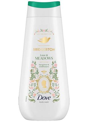 Крем-гель для душа dove bridgerton love & meadows creme-dusch-wash 225 мл