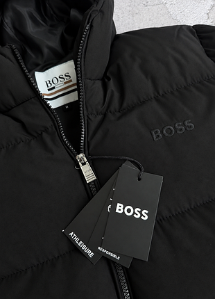 Куртка boss зима черная 8