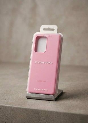Чохол силіконовий samsung silicone cover для galaxy s20 ultra (g988) pink