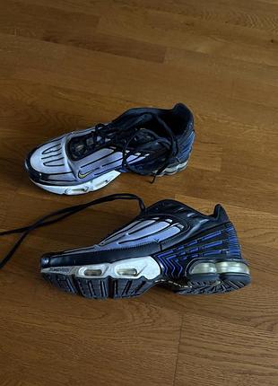 Кросівки nike air max plus 3 сині, білі 39 розмір
