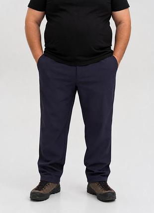 Брюки softshell base plus size - темно-синий