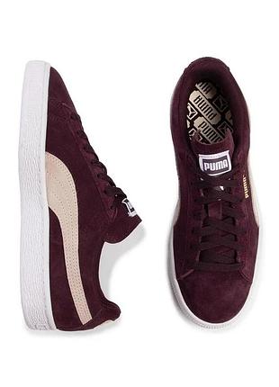 Кеди замшеві puma sneakersy suede classic wn's 355462 40