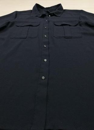 Рубашка блуза h&m лёгкая воздушная невесомая6 фото