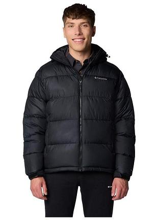 Зимова куртка columbia pike lake ii hooded jacket (розмір xlarge, колір black)