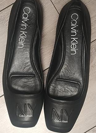 Балетки  calvin klein  оригинальные