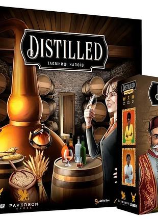 Настольная игра distilled. тайны напитков + африка и ближний восток (комплект)