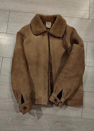 Дубленка авиатор old celine оригинал винтаж 3