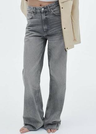Джинси zara wide leg