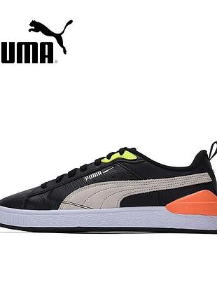Женские кроссовки puma suede bloc lth black / ivory glow размер 38-24.5