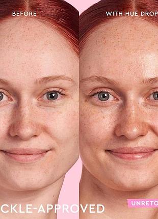Бронзуюча сироватка для сяйва обличчя glow recipe mini watermelon glow niacinamide hue drops serum - sun glow 2