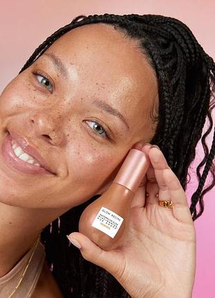 Бронзуюча сироватка для сяйва обличчя glow recipe mini watermelon glow niacinamide hue drops serum - sun glow 4