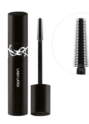 Мініатюра туші для подовження вій yves saint laurent lash latex sculpting & lengthening mascara