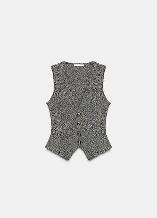Жилетка жіноча zara сіра