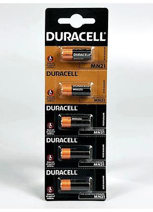Батарейка duracell mn21 5 штук тип a23 напруга 12v для сигналізації