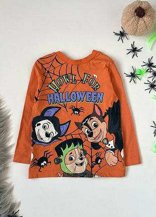 Кофта, реглан, лонгслів на halloween george paw patrol 1,5-2 роки
