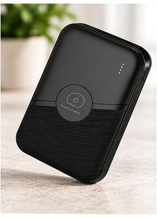 Power bank 5000mah 2.1a usb-a 2 шт usb-c черный wuw y142
